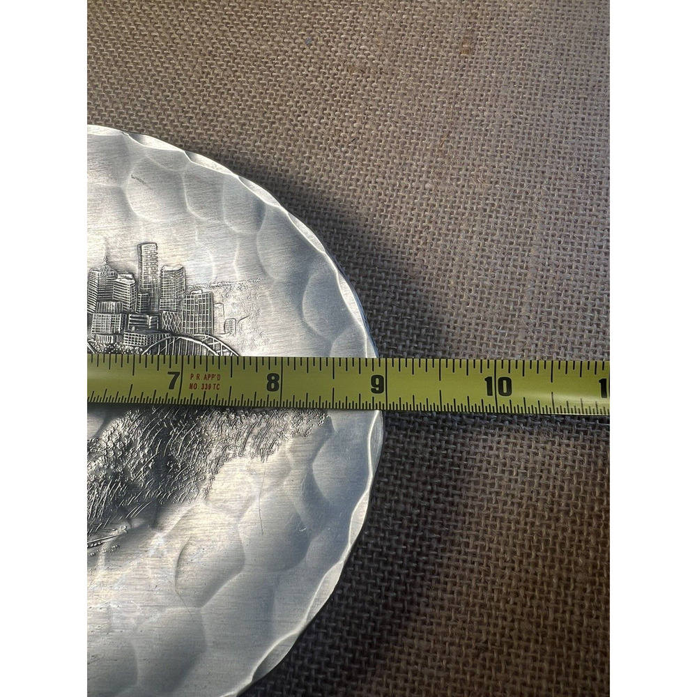 Wendell August Forge Hand Forged Metal Pittsburgh PA Plate - Picture 5 of 11